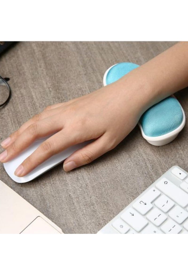 Wrist rest for mouse  viscoelastic foam pad for viscoelastic foam keyboard   durable anti-slip wrist rest mat pain relief for computer, laptop  - Image 4