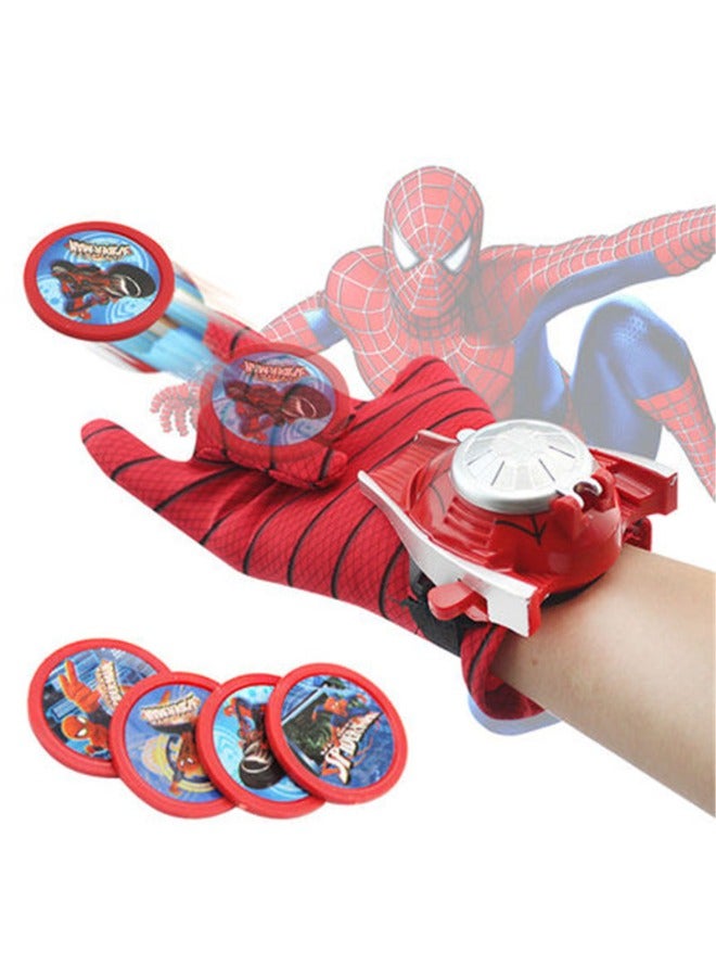 Launcher Gloves for Spider, Spider Role-Play Toy, Hero Launcher Wrist Toy Set, Super Hero Web Shooter Game for Kids, Spider Launcher Wrist Toys for Costume Cosplay, Birthday Gifts, Lawn Games - Image 1