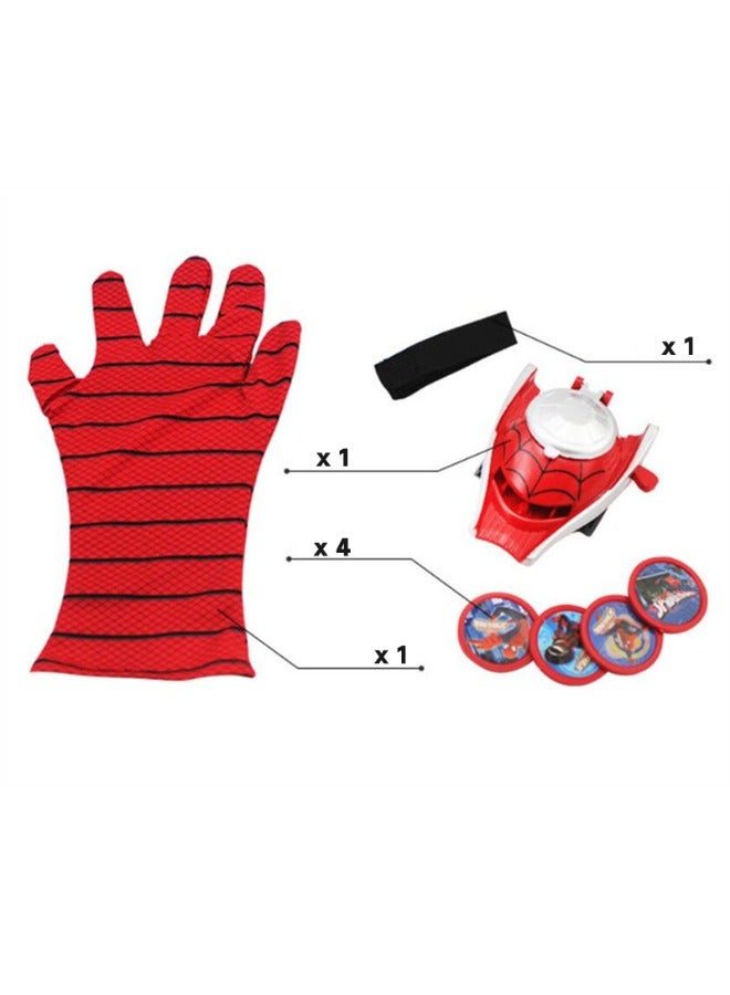 Launcher Gloves for Spider, Spider Role-Play Toy, Hero Launcher Wrist Toy Set, Super Hero Web Shooter Game for Kids, Spider Launcher Wrist Toys for Costume Cosplay, Birthday Gifts, Lawn Games - Image 4