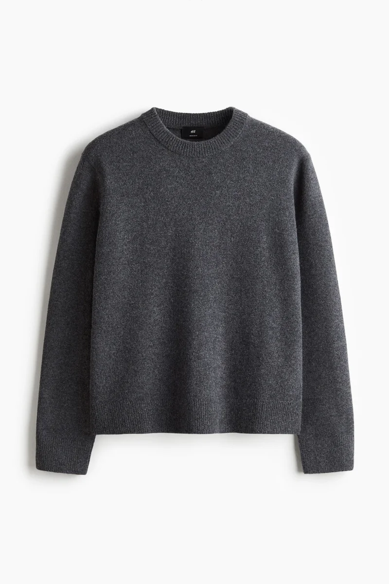 H&M Regular Fit Fine-knit wool jumper