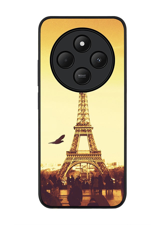 Stylizedd For Xiaomi Poco C75 Case,Slim fit Camera Protection, Shockproof Thin Phone cover - Paris - Eiffel Tower - Image 1
