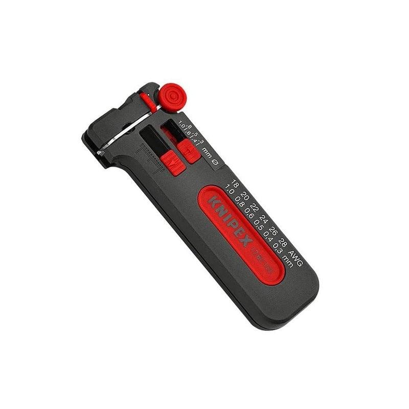 KNIPEX Tools - Precision Mini Wire Stripper, 26-36 AWG (1280040SB) - Image 5
