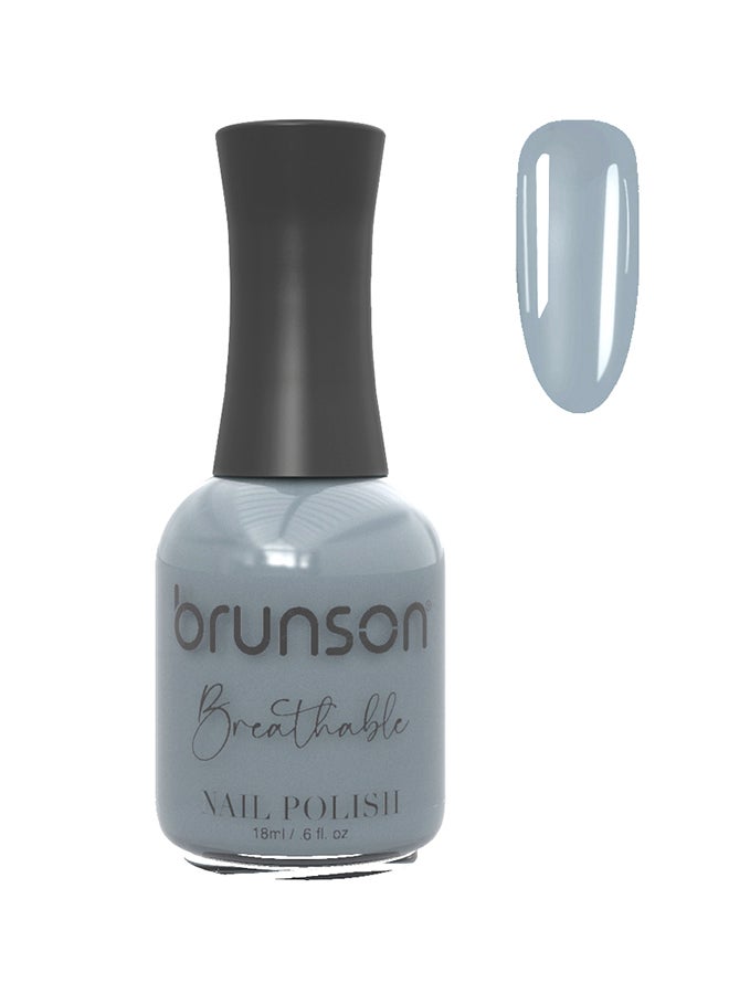 طلاء أظافر قابل للتنفس طلاء أظافر حلال مناسب للوضوء سريع الجفاف نباتي طويل الأمد وسهل التقشير 18 مل BH345