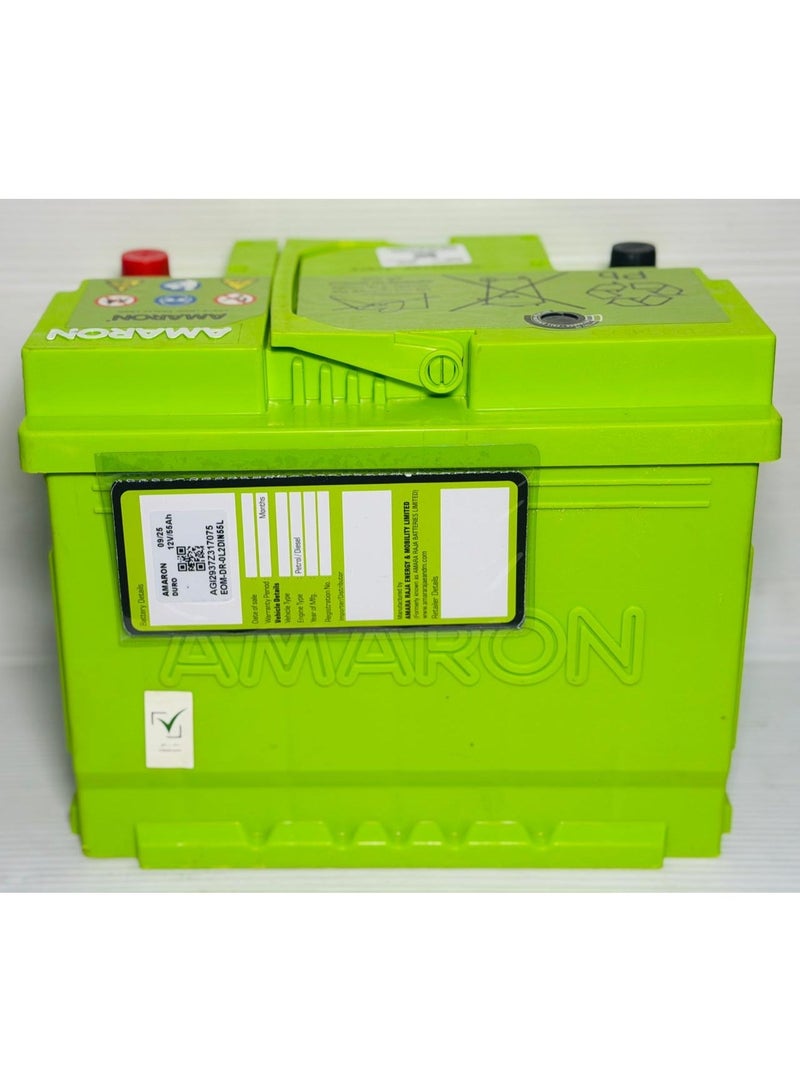Amaron Car Battery 12V 55Ah 55559/DIN55L-MF - Image 5