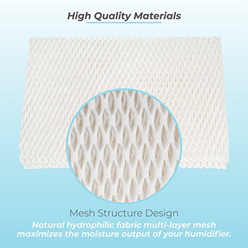 ANTOBLE 4 Pack MD1-0034 Humidifier Wick Replacement Filters Compatible with Vornado EVAP2, EVAP40, EV100, EV200, EVDC300, EVDC500, EVDC505 Evaporative Humidifiers - Image 3