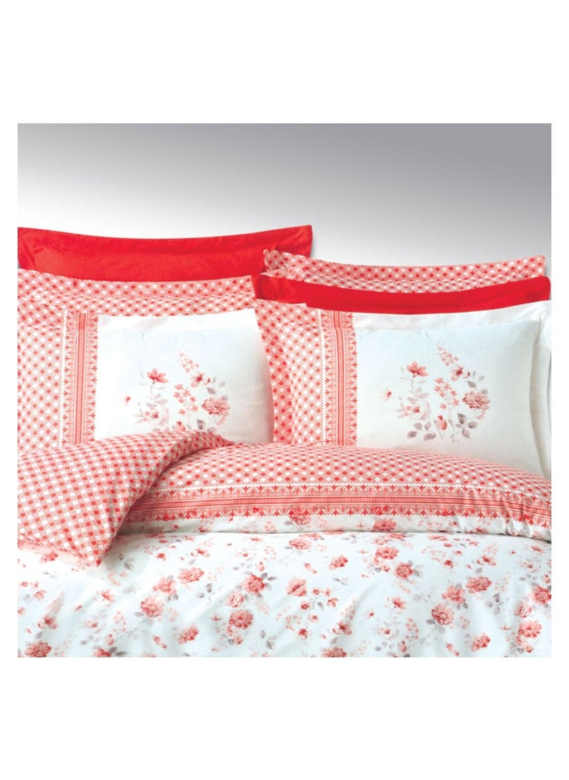Family Bed - Flat Bed sheet Set 100% Cotton 4 pieces size 240 x 250 cm Model 1021 from Family Bed - Image 1