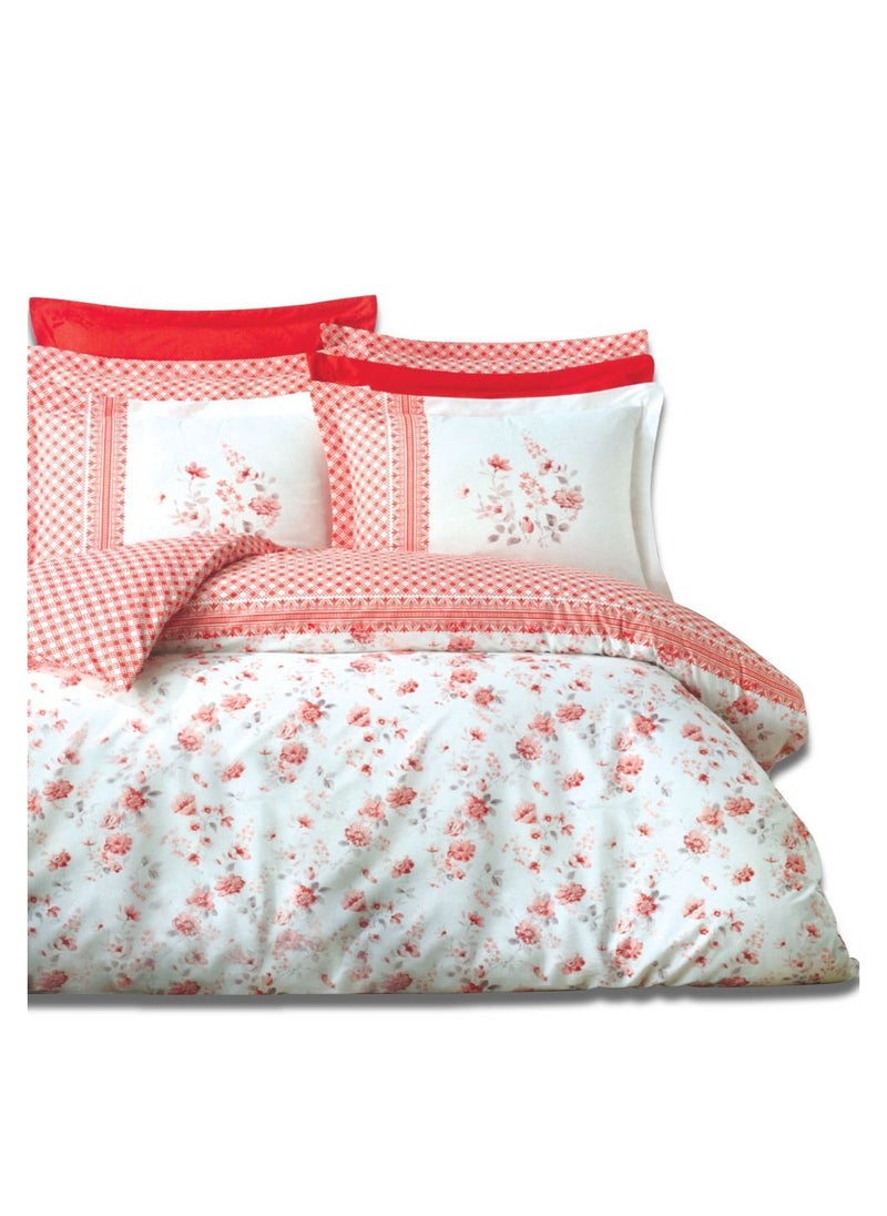 Family Bed - Flat Bed sheet Set 100% Cotton 4 pieces size 240 x 250 cm Model 1021 from Family Bed - Image 1