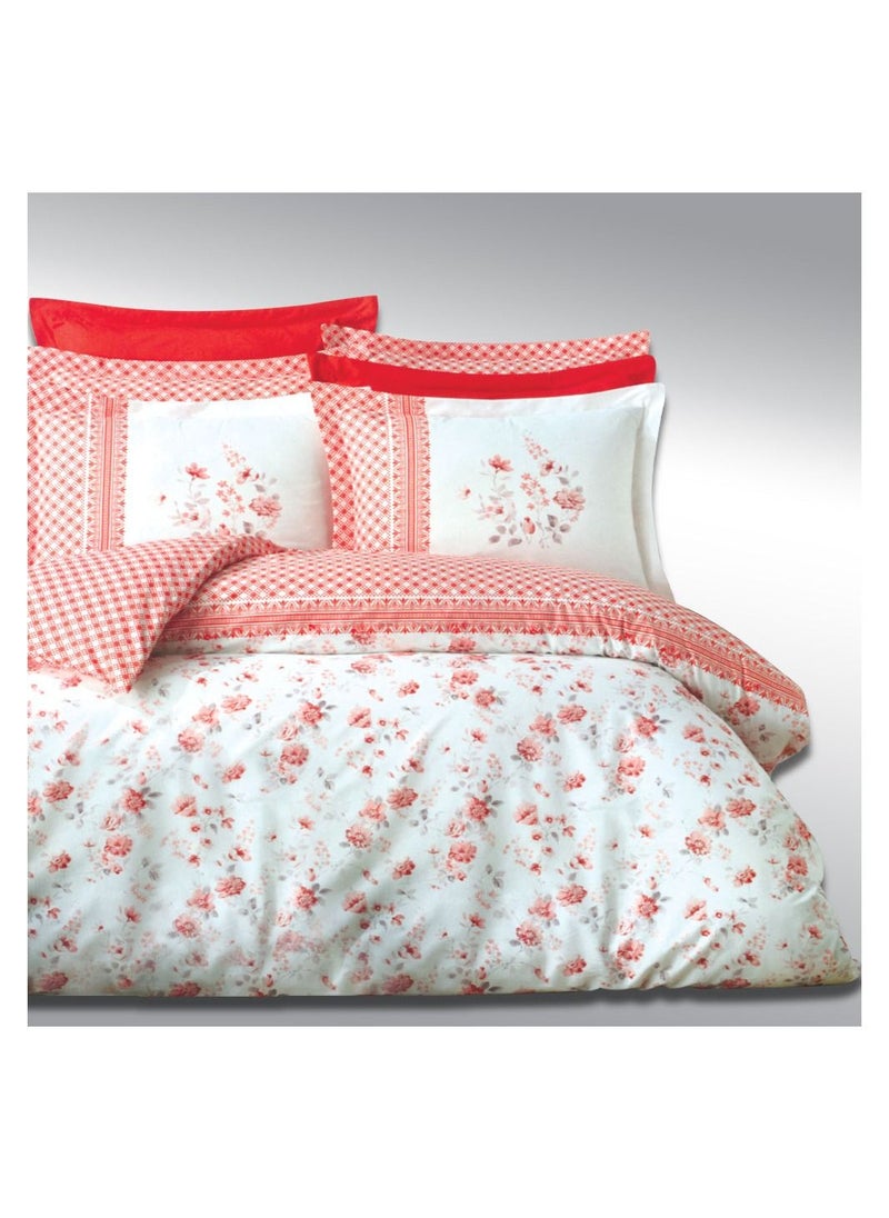 Family Bed - Flat Bed sheet Set 100% Cotton 4 pieces size 240 x 250 cm Model 1021 from Family Bed - Image 1