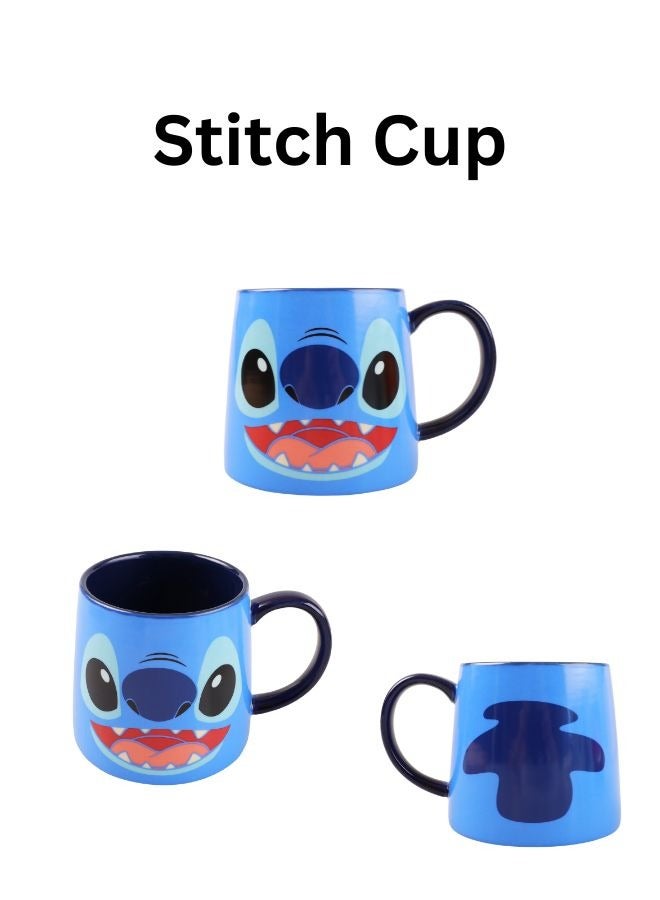 Disney Stitch Original Disney Coffee Mugs | Hot Beverage Cups Featuring the Beloved Stitch Character | Tea and Juice Cups | Coffee Mugs for Kids and Adults | Disney Princess Mug | Special Disney Coffee Mug | Ceramic Tea Mugs | Colorful Coffee Cups Inspired by the World of Stitch - Image 5