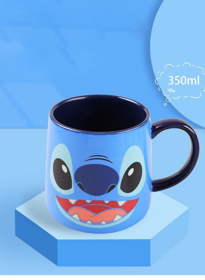 Disney Stitch Original Disney Coffee Mugs | Hot Beverage Cups Featuring the Beloved Stitch Character | Tea and Juice Cups | Coffee Mugs for Kids and Adults | Disney Princess Mug | Special Disney Coffee Mug | Ceramic Tea Mugs | Colorful Coffee Cups Inspired by the World of Stitch - Image 1