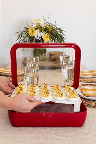 Fancy Panz Trayz Insert, Made in the USA, Fits Classic & Premium Fanzy Panz, Deviled Egg Trayz Insert - Image 2