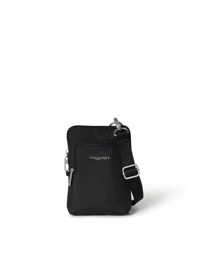 Baggallini Women's Anti-Theft Activity Crossbody Bag Cross Body, One Size, Black, One Size - Image 1