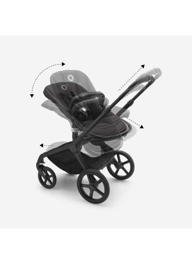 Bugaboo - Fox 5 All - Terrain Stroller, 2 - In - 1 Baby Stroller With Full Suspension, Easy Fold, Spacious Bassinet, Extendable Toddler Seat, One - Handed Maneuver Ability ( Grey Melange) - Image 1