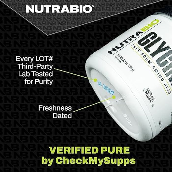NutraBio L-Lysine Powder 500g – Essential Amino Acid for Protein Metabolism, Collagen Support, & Immune Health – Pure, Unflavored, Non-GMO, Vegan- 500 Servings - Image 3