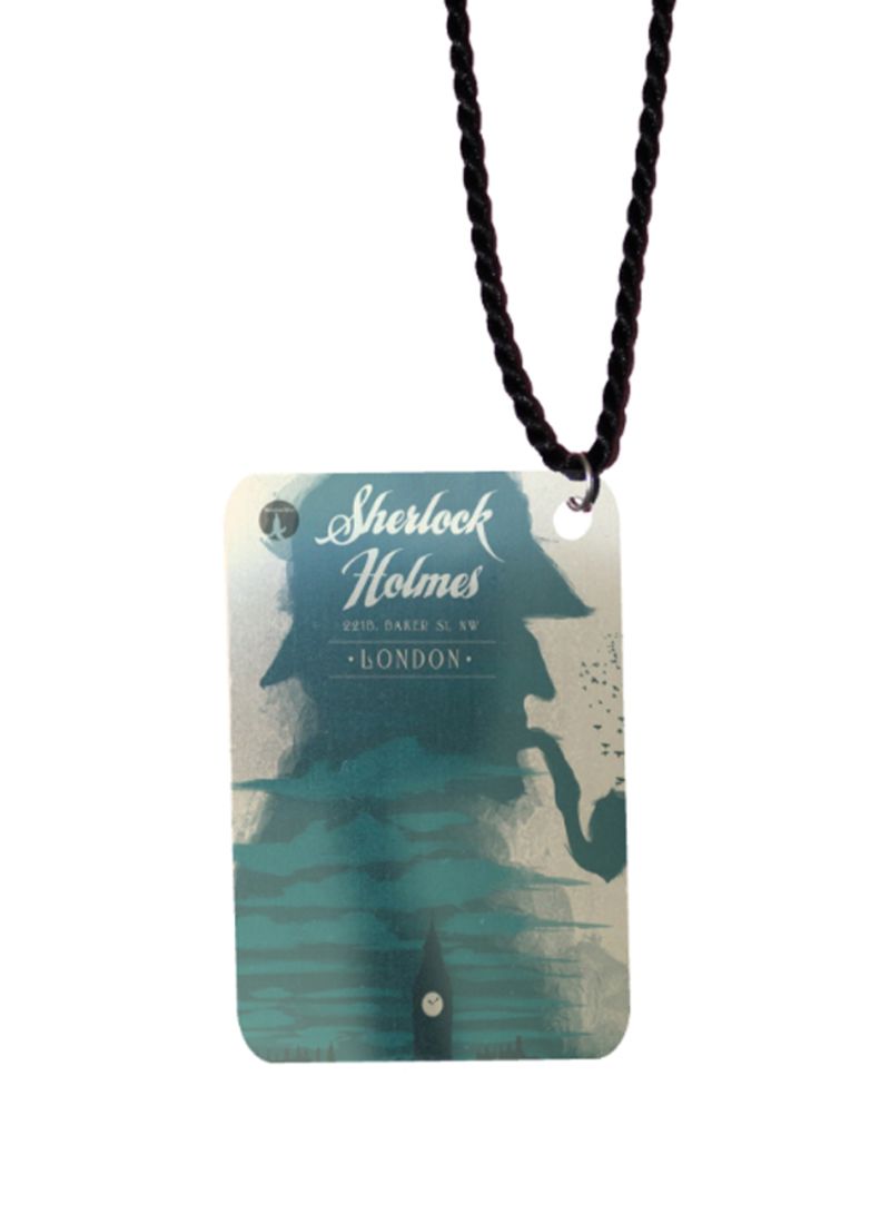 RKN TV Show Sherlock Printed Car Mirror Pendant - Image 1