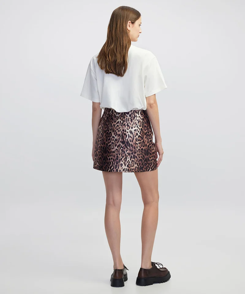 Ipekyol  Leopard Print Mini Skirt for Women | Best Price UAE