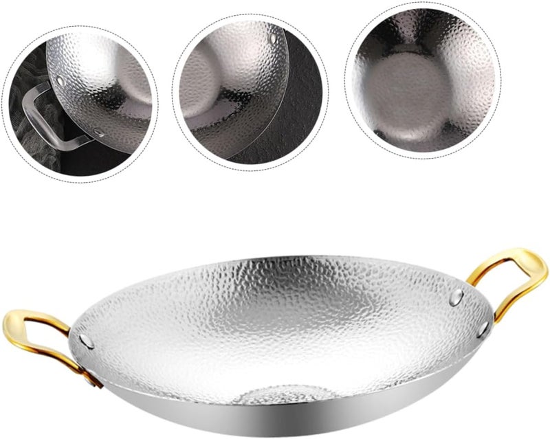 Heavy load resistant Double Handle Hammered Griddle Stainless Steel Pot Cooking Pot Kitchen Supply Fixed & portable compatible Widely used design Neat shape Global versatile design Full village delivery cover All item simple matching build Multi-market matching options Market mainstream color picks Low maintenance High precision lightweight material KSA local stock All-scene compatible build Local trackable shipment All space matching look All user affordable trusted quality Global production standard crafted Cost effective global grade quality Carefully selected material Changing environment compatible Safe material No overseas transit wait Reinforced edge Global upgraded economical craftsmanship Globally spread simple design - Image 4