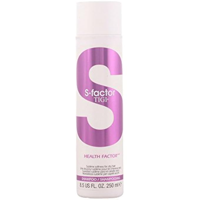 TIGI S-Factor Health Shampoo for Unisex Dry Hair, 8.5 Ounce