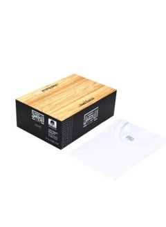 Al Aseel Men's half-sleeve cotton circular undershirt (6 pieces)  - Image 3
