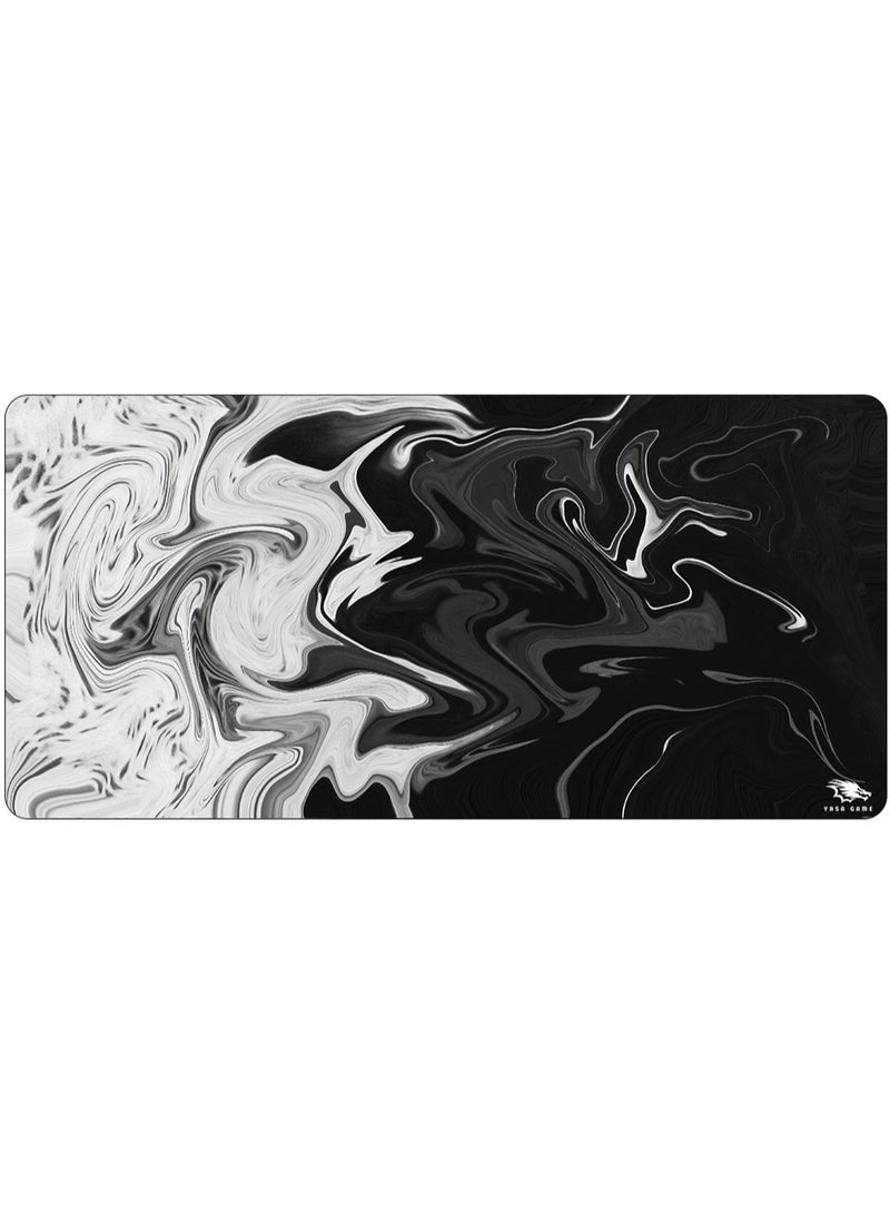 YASA GAME Extended Large Gaming Mouse Pad 100 X 50 cm XXL Full Desk Art style & Mousepad Non-Slip Rubber Base Big Keyboard Mat with Stitched Edges water resist for Gaming from Yasa ( Verotex ) - Image 1