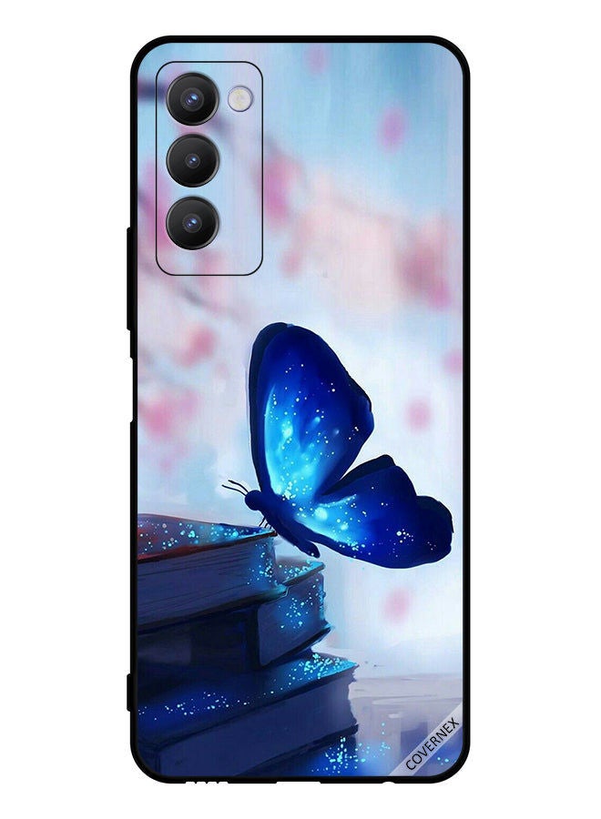 Covernex Protective Case Cover For Tecno Camon 18 Butterfly On Books - Image 1