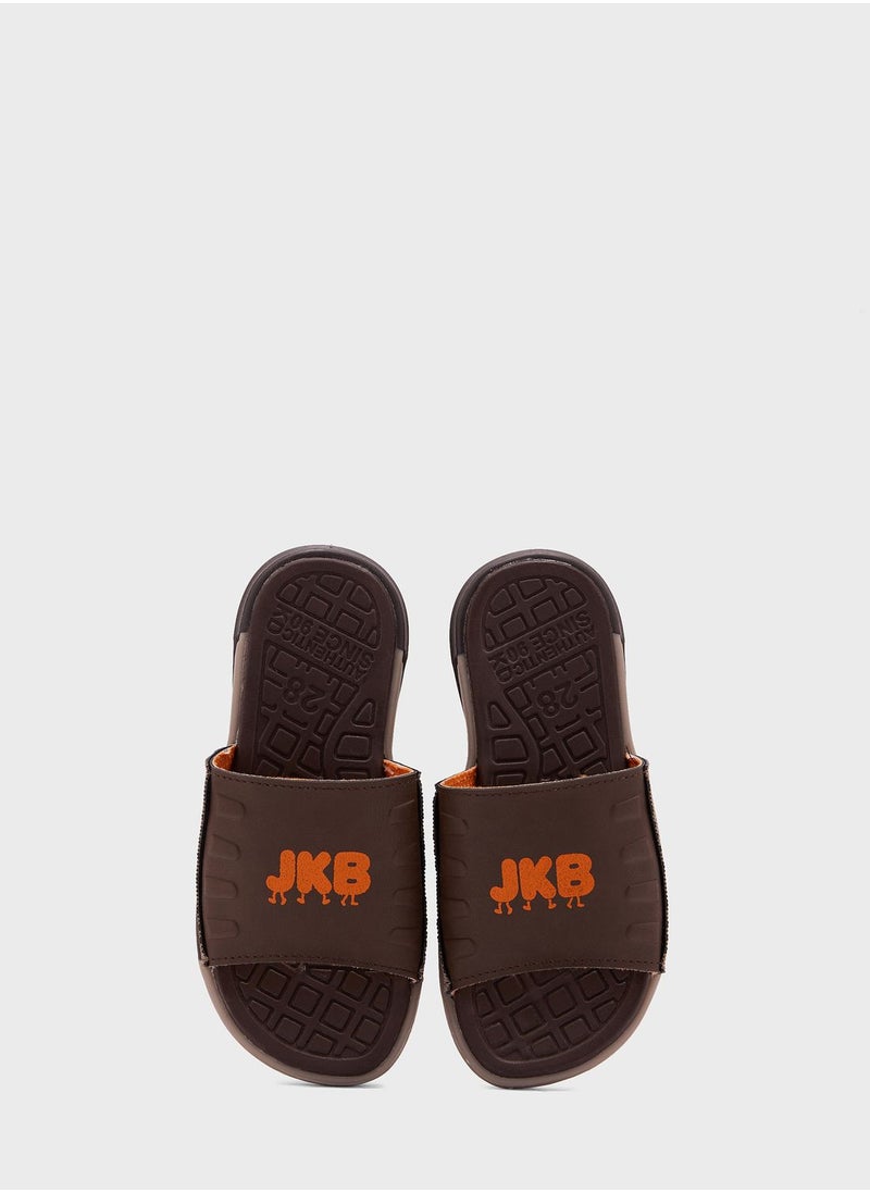 JUST KIDS BRANDS - Youth Antonio Slides - Image 1