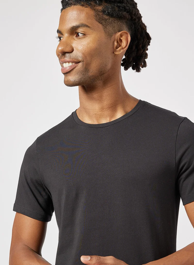 Bread and Boxers Crew Neck T-Shirt (Pack of 2)