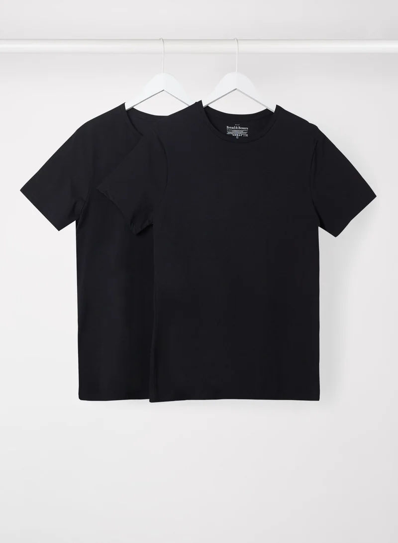 Bread and Boxers Crew Neck T-Shirt (Pack of 2)