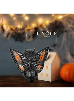 GNOCE Butterfly Skull Charm Bead Sterling Silver Black Plated Charm Bead Fit Bracelet Necklace For Women Girls Wife Daughter  - Image 5