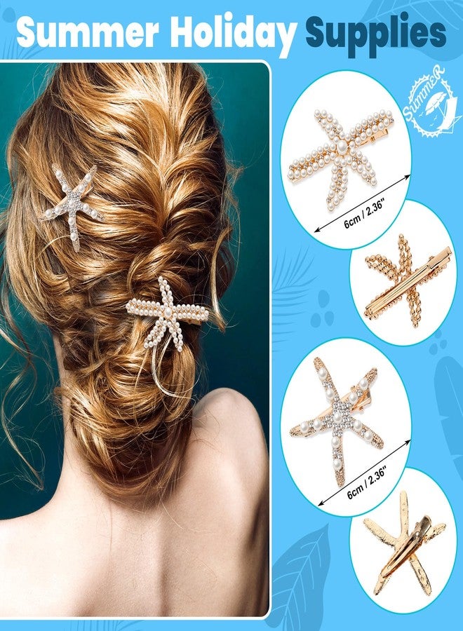 Skicuff زي حورية البحر من سكيكوف مكون من 7 قطع للنساء، يتضمن قلادة من الصدف، وأقراط، وحقيبة يد، ومشبك شعر على شكل نجم البحر، وتنورة كروشيه حورية البحر، وحمالة صدر من الصدف، وإكسسوارات صيفية للشاطئ، مقاس واحد، لؤلؤ صناعي، وأحجار الراين الراتنجية، وصدف، ومعدن. - Image 5