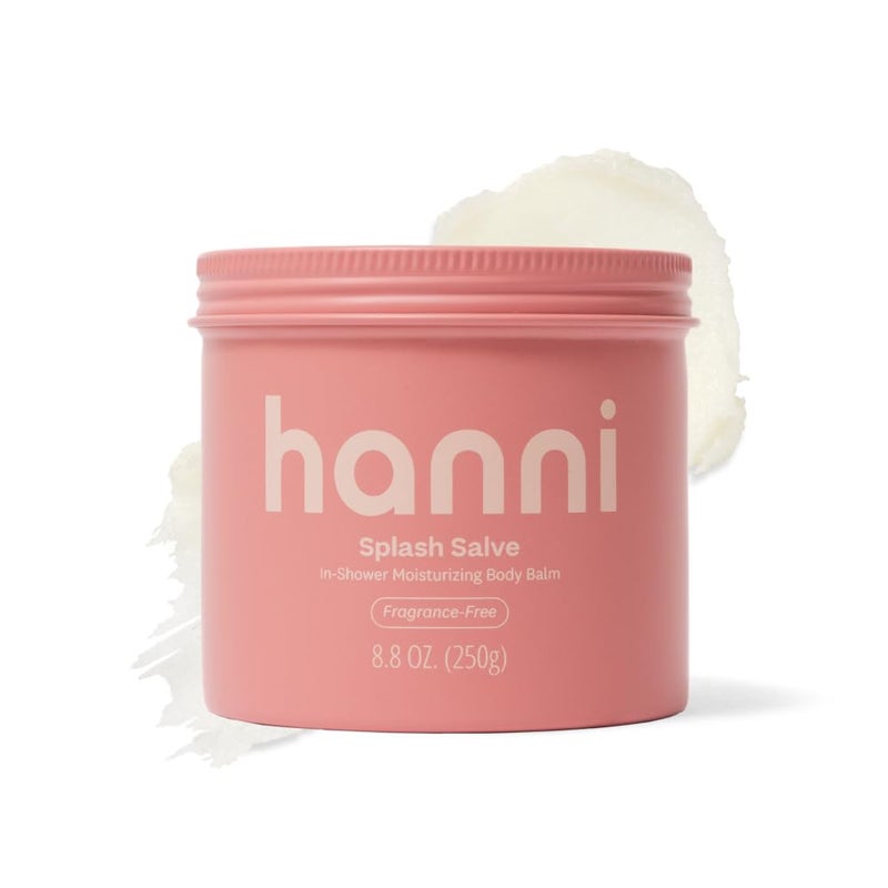 HANNI Splash Salve Body Mask, In-Shower Moisturizer with Coconut, Jojoba, Shea Butter & Glycerin, Deep Conditioning for All Skin Types, 250 mL / 8.8 oz (Pack of 2) - Image 1