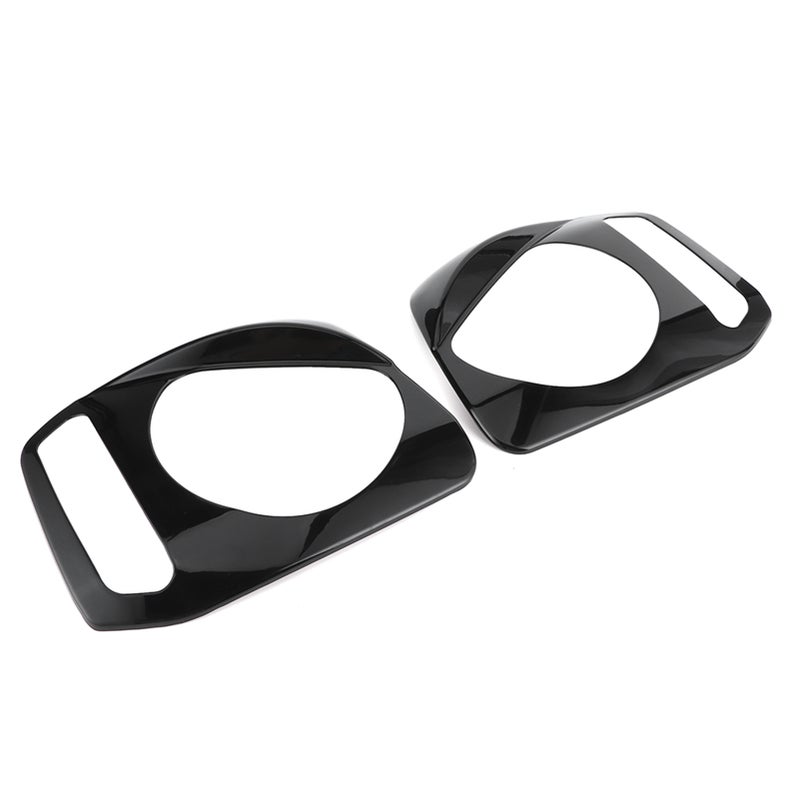 2Pcs Car Front Headlight Cover Headlamp Trim Decor Fit for Suzuki Jimny 2007‑2017 - Image 2