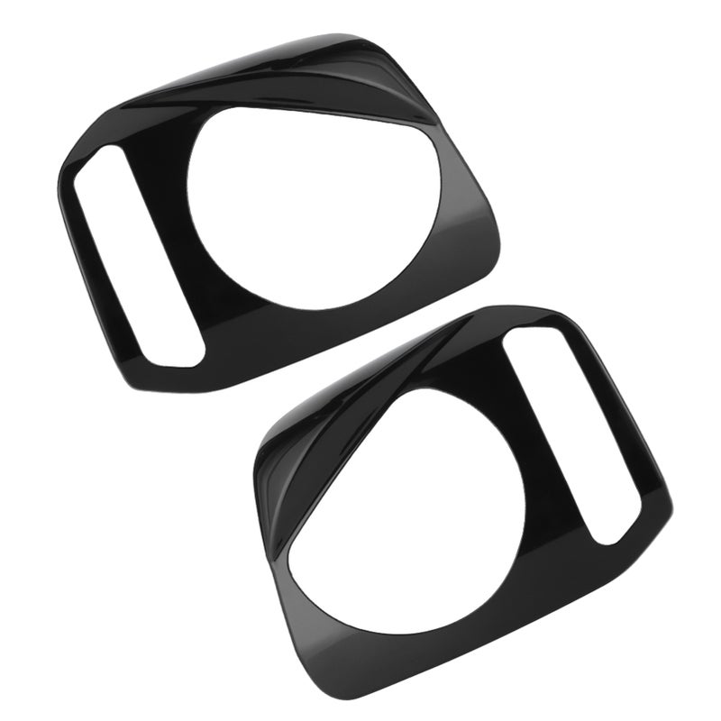 2Pcs Car Front Headlight Cover Headlamp Trim Decor Fit for Suzuki Jimny 2007‑2017 - Image 3