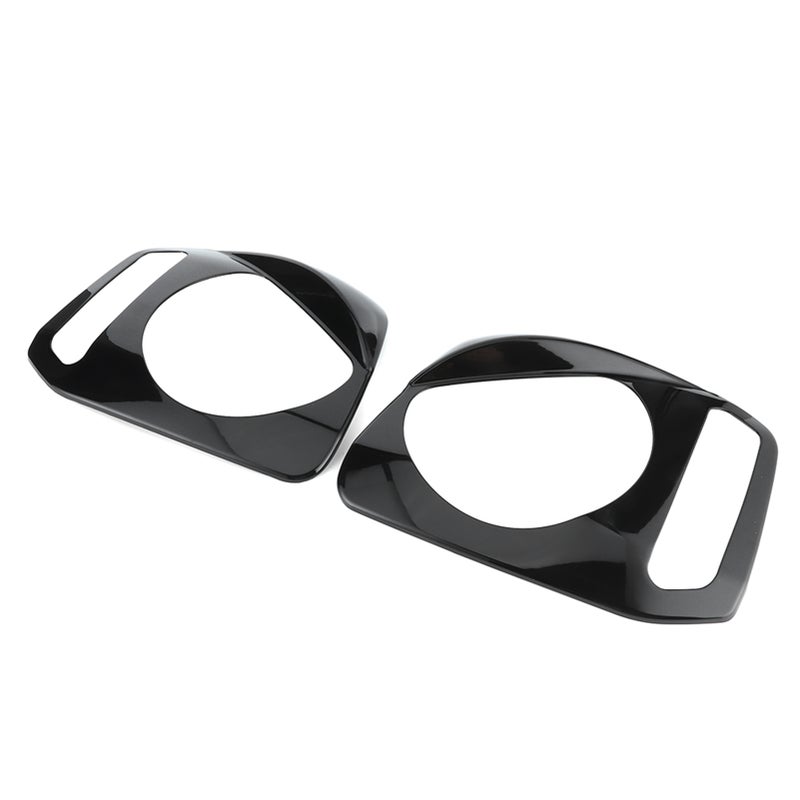 2Pcs Car Front Headlight Cover Headlamp Trim Decor Fit for Suzuki Jimny 2007‑2017 - Image 1