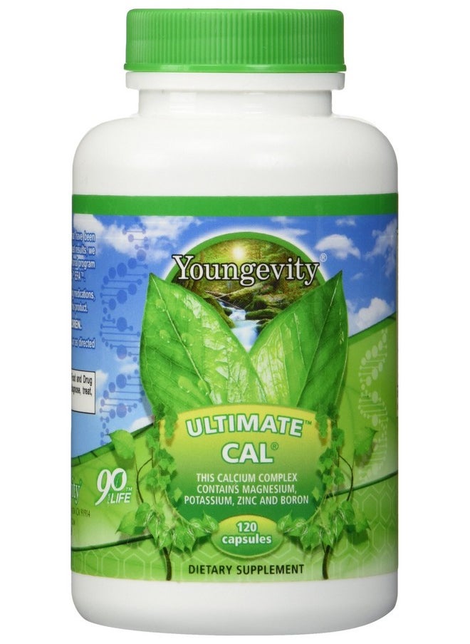 youngevity Ultimate Cal 120 Capsules (1 Bottle)  - Image 2