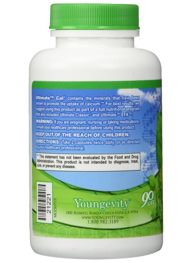 youngevity Ultimate Cal 120 Capsules (1 Bottle)  - Image 3