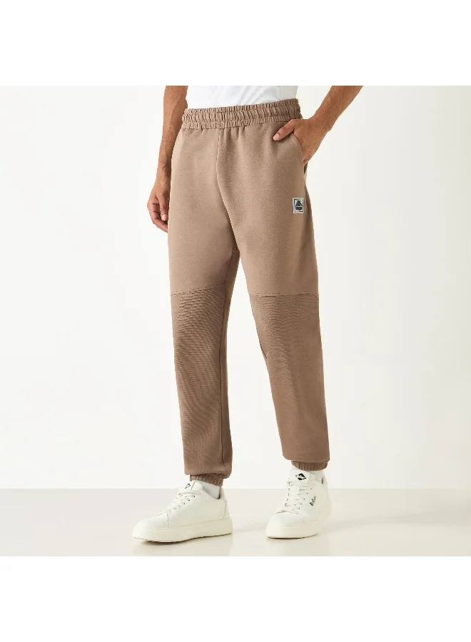 Kappa Kappa Logo Detail Joggers with Elasticated Waistband and Pockets