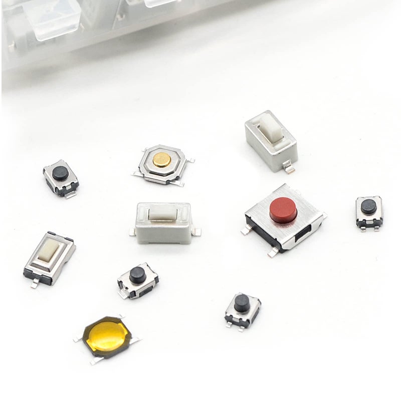 QTEATAK QTETAK 200 Pcs 10 Value Micro Momentary Tactile Push Button Switch Tact Assortment Kit - Image 4