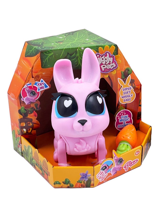 EOLO Jiggly Pets - Rubbery Walking Rabbit "Pixie" With Sounds - Image 1