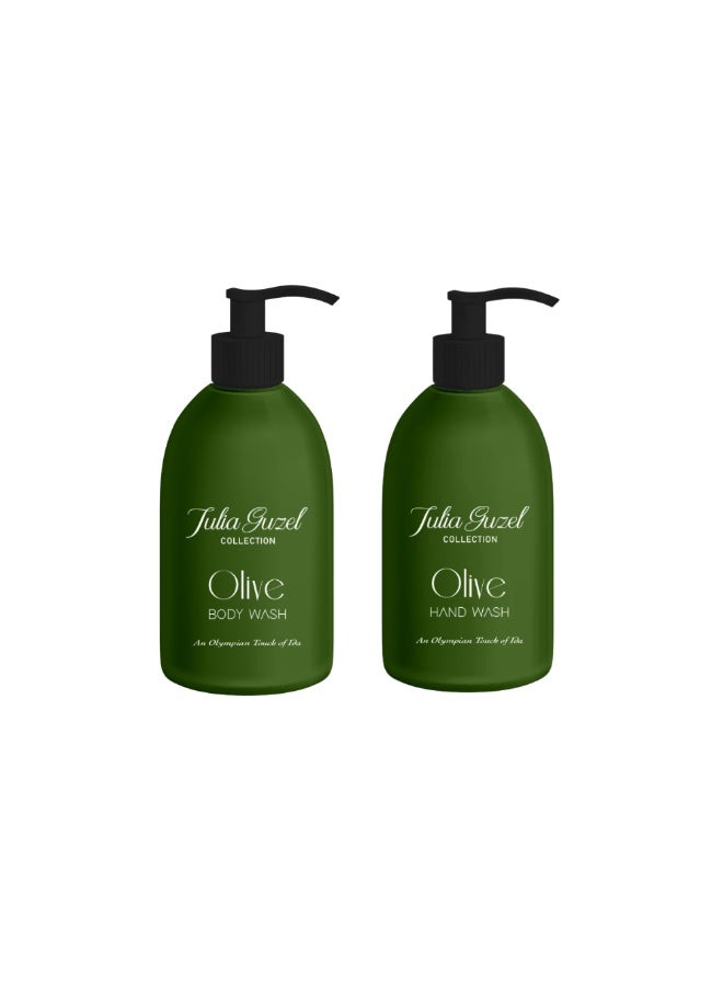 Olive Oil Set (Hand Wash & Body Wash) - 300 ml