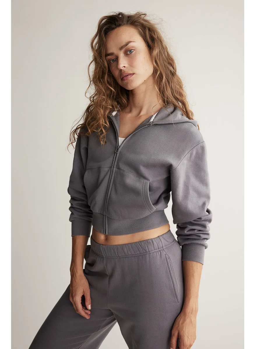 اتش اند ام Zip-Through Sports Hoodie
