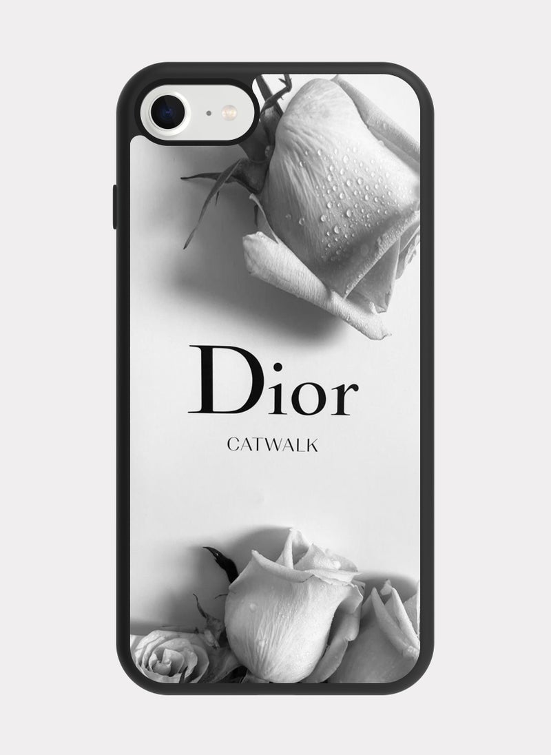 بكسلات كفر ايفون 8 ديور ابيض - Image 1