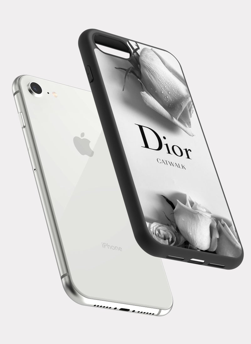 بكسلات كفر ايفون 8 ديور ابيض - Image 2