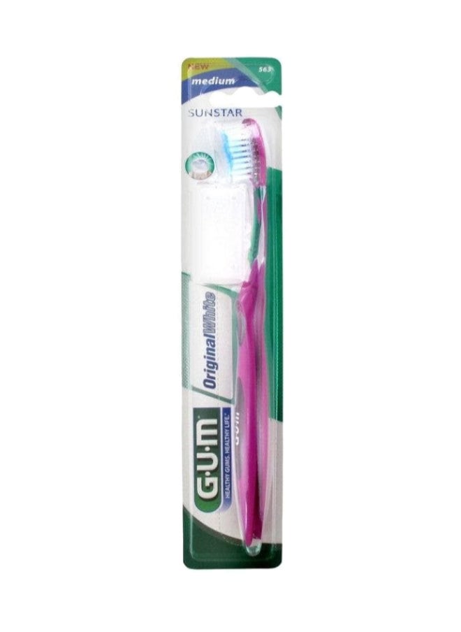 Butler Gum Original White Medium Toothbrush 563M 