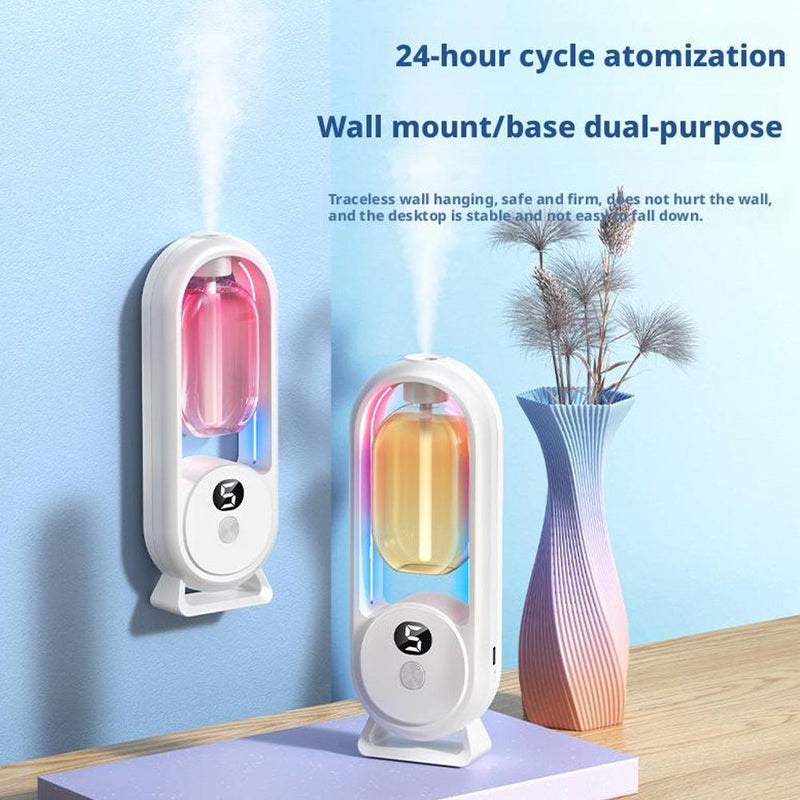 Aroma diffuser, automatic fragrance dispenser, long-lasting room fragrance, air freshener, toilet deodorizer, indoor fragrance machine - Image 3