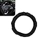 Tesnaao Pack1 Car Steering Wheel Cover Ice Silk 3D Massage Mesh Breathable Without Inner Ring Steering Wheel Cover Elastic Easy Grip AntiSlip Protector for 14515 Universal for Cars Black - Image 2