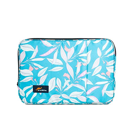 Protecta The Professional Laptop Sleeve for Laptops with Screen Size Up to 13.3" - Green Leaves Print - Image 1