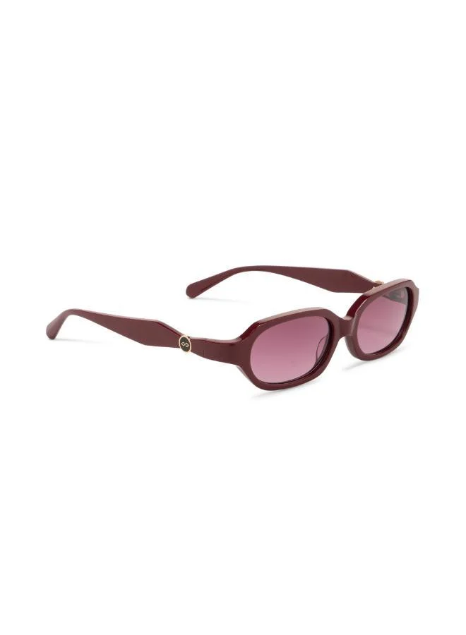 KAREN WAZEN Oval Sunglasses