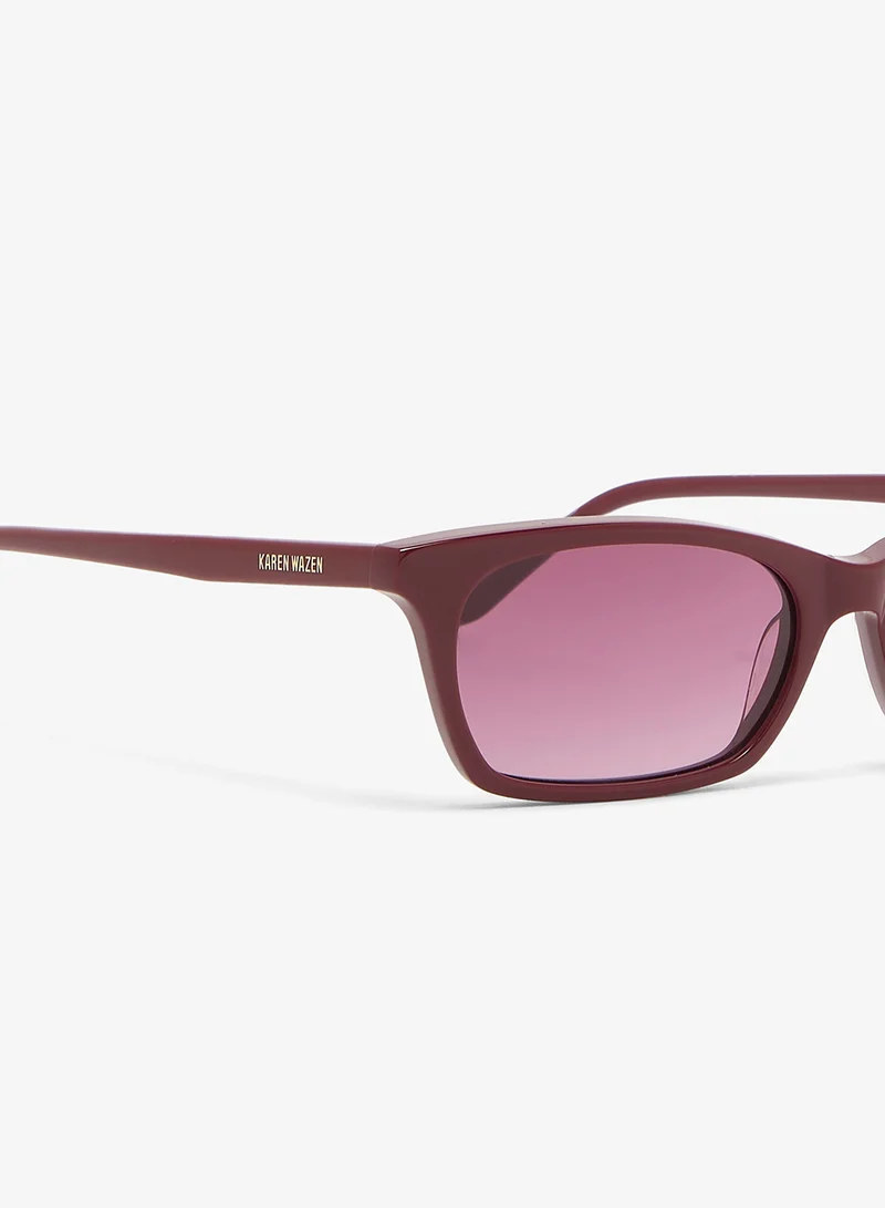 KAREN WAZEN  Oval Sunglasses for Women | Best Price UAE