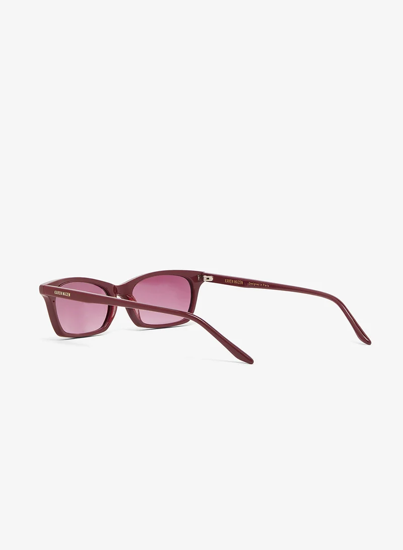 KAREN WAZEN  Oval Sunglasses for Women | Best Price UAE